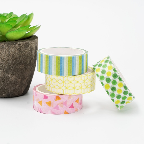How To Layer And Combine Patterns With Tearable Washi Tape