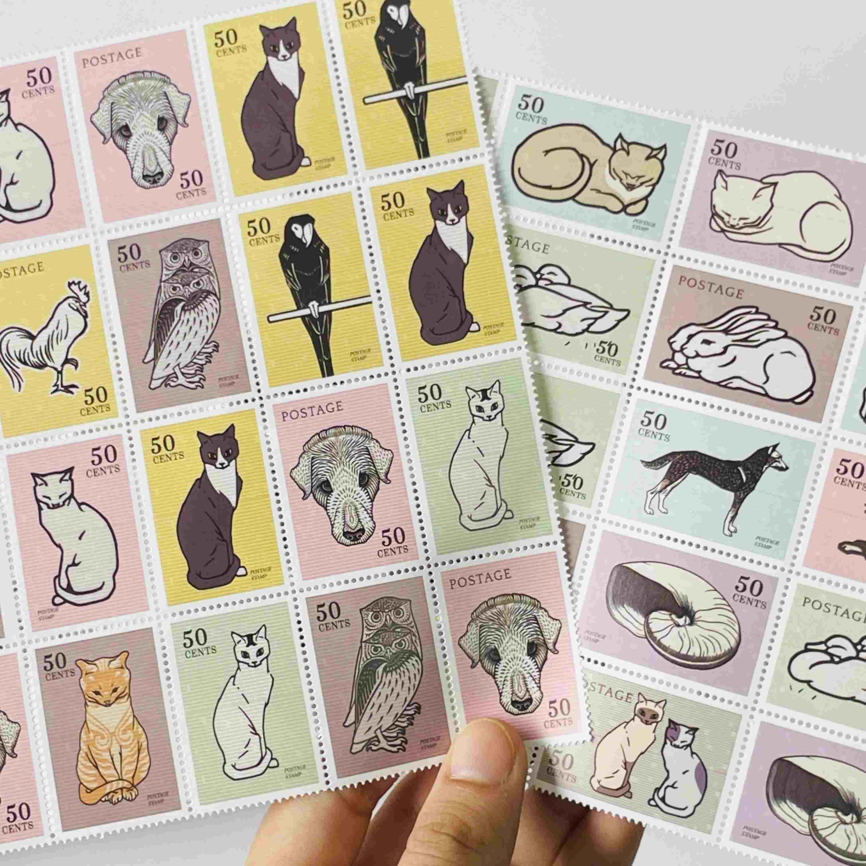 Customizable Stamp Stickers: Personalize Your Stickers for Any Occasion