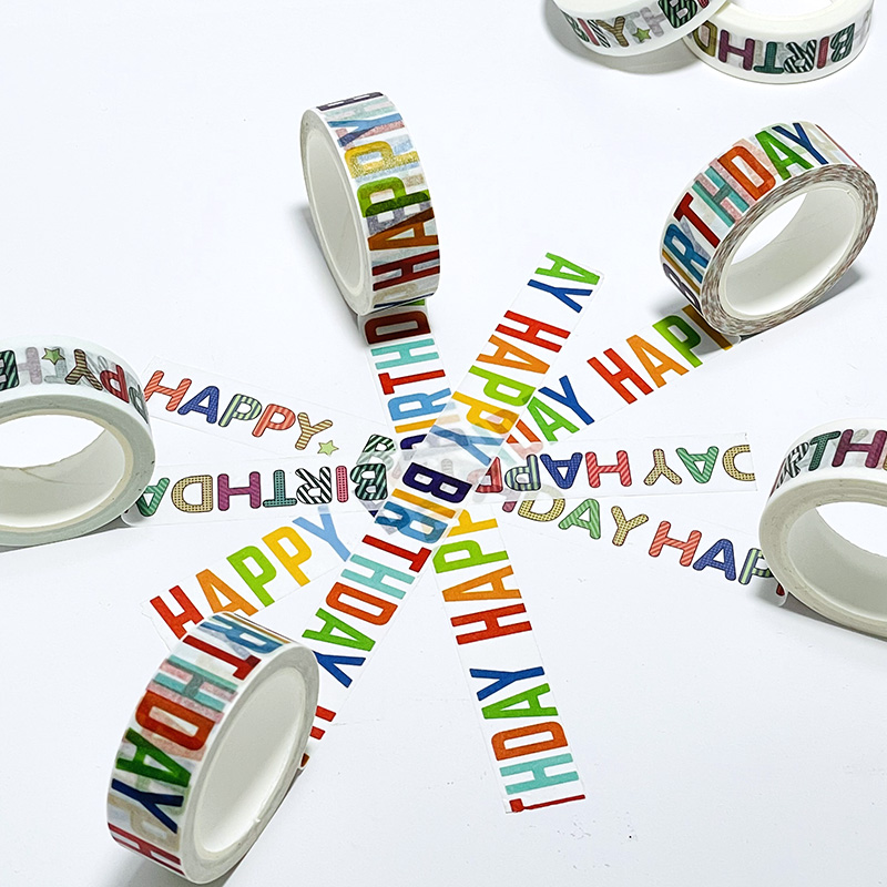 What Is The Process Of Custom Washi Tape Wholesale Production?