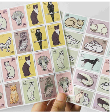 DIY Stamp Stickers