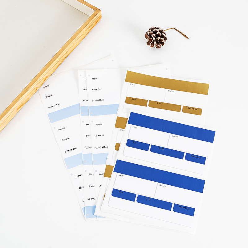 self-adhesive label